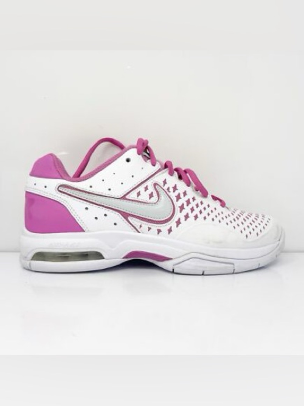 Nike Air Max Cage Advantage Tennis Pickleball Court Shoes White Women’s Size 6.5